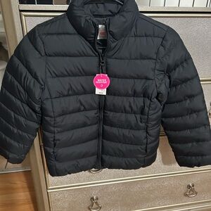 Place (The Children’s Place) Black Kids Puffer Jacket Size Medium (7/8)